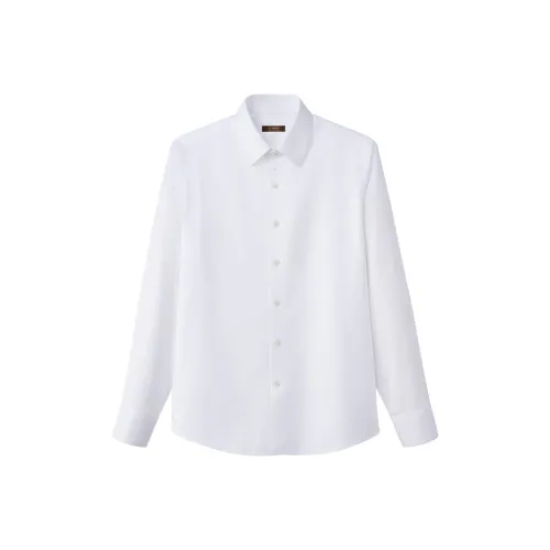 G·Mons Рубашка Мужская Снежная Кристальная Белая