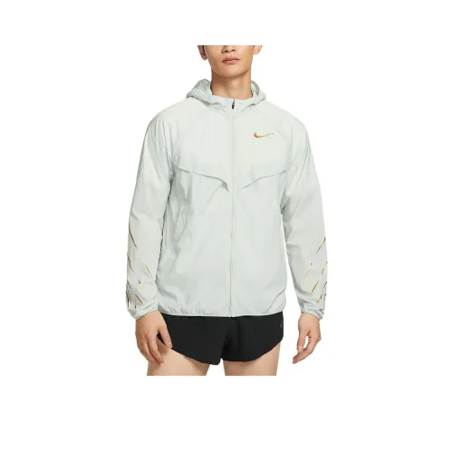 Nike x JAKOB Куртка Мужская Светлая Серебряный Светлый Серебряный Металл Золотой