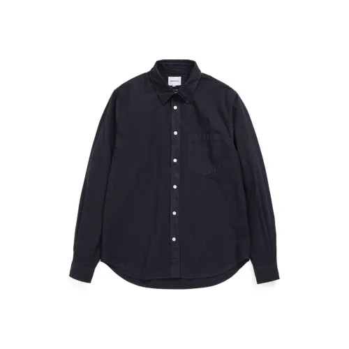 NORSE PROJECTS Рубашка Мужская Морской Синий