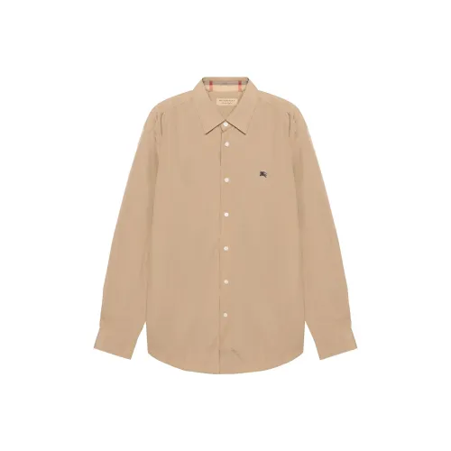 Burberry Бежевые Мужские Рубашки
