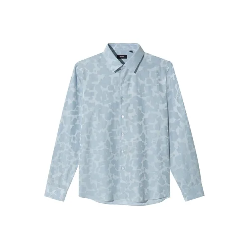 RARE Светло-синие мужские рубашки