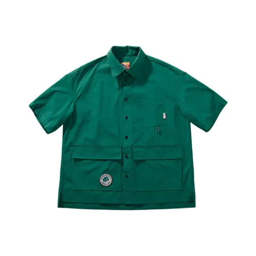 Penfield Средняя зеленая рубашка унисекс