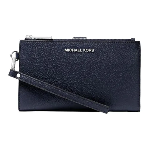 MICHAEL KORS Adele Кожа Кошелек Женские Морской синий