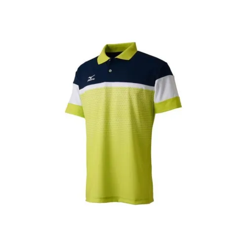 Mizuno Polo для мужчин, цвет лаймово-зеленый