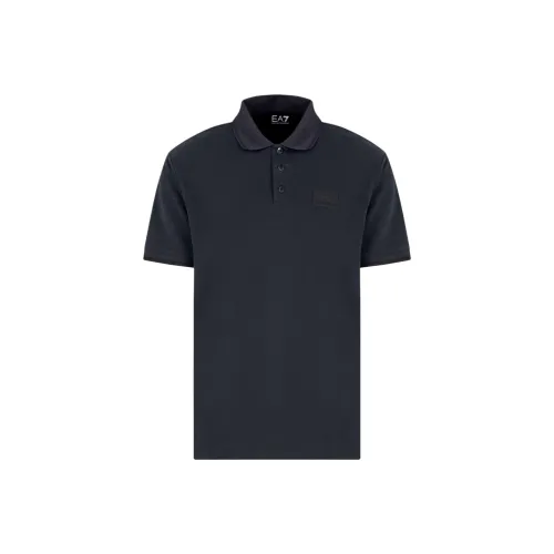 EMPORIO ARMANI EA7 Поло Мужское Черное