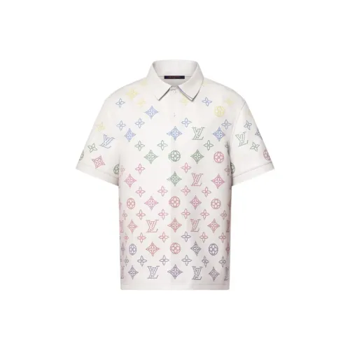 LOUIS VUITTON SS25 Spring COLLECTION FOR MEN Polo Men's White