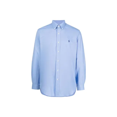 Polo Ralph Lauren FW22 Рубашка Мужская Небесно-голубая