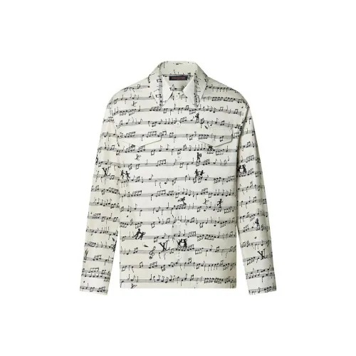 LOUIS VUITTON FW22 Рубашка Мужская Белая