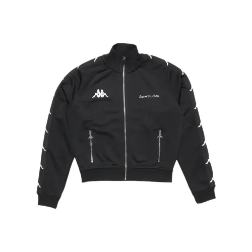 Acne Studios Kappa SS25 Куртка Унисекс Черный