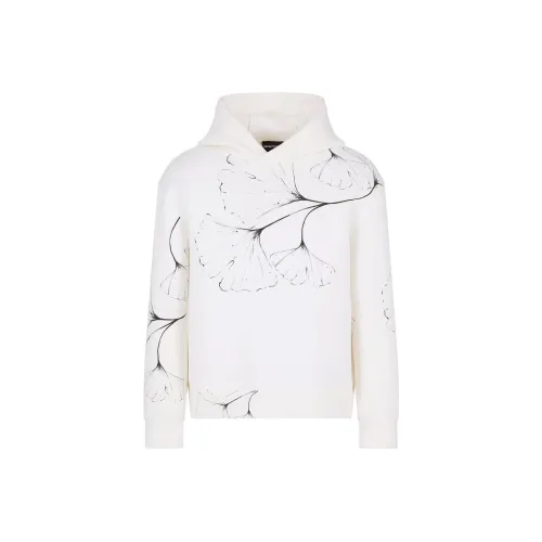 EMPORIO ARMANI SS24 Свитшот Мужской Белый