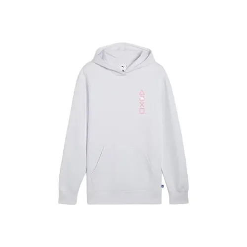 PUMA X PLAYSTATION Свитшот Унисекс Туманный Серебряный
