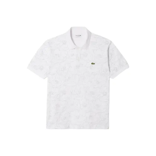 LACOSTE Collaboration Белая Мужская Поло