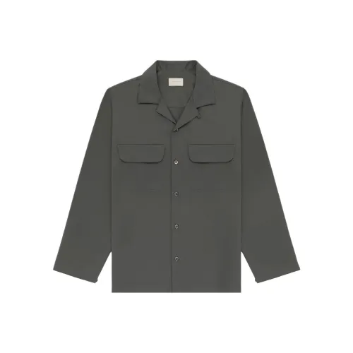 AIME LEON DORE FW24 Рубашка Мужская Шалфейный Зеленый