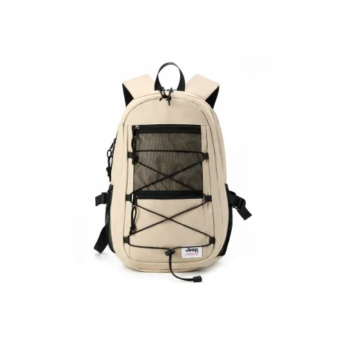 JEEP Нейлон Коммутирование Путешествие Универсальный Ноутбук Сумка Рюкзак Стандартный Унисекс Хаки Серый Черный