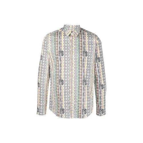 Fendi Белые Мужские Рубашки