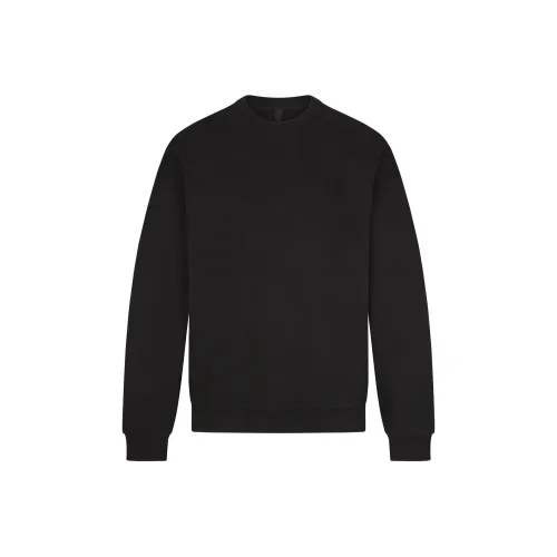 SKIMS Махровый MENS RELAXED CREWNECK Свитшот Мужской WASHED OBSIDIAN WASHED OBSIDIAN