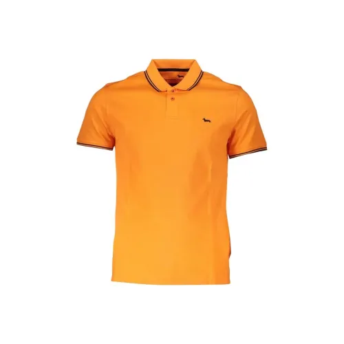 HARMONT&BLAINE Orange Мужская Рубашка Поло