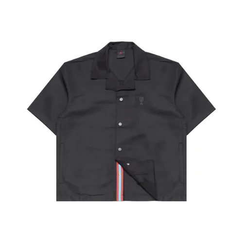 Джордан Trophy Room Рубашка Мужская Черная