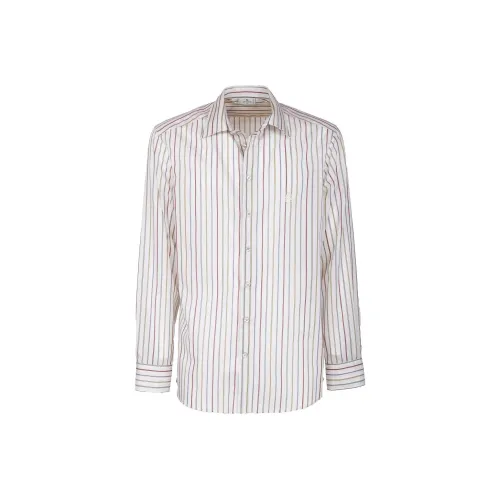 ETRO Светло-розовые Мужские Рубашки