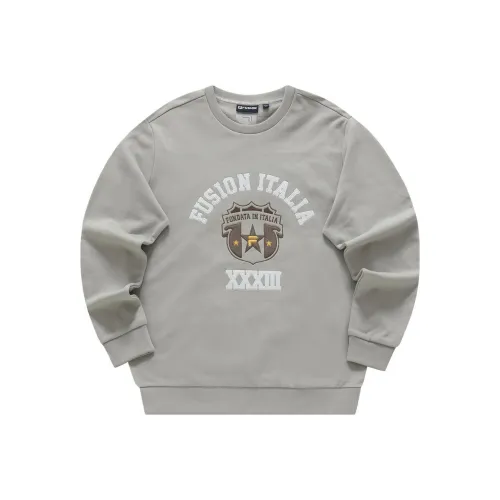 FILA FUSION Толстовка Мужская Серого цвета Duckling