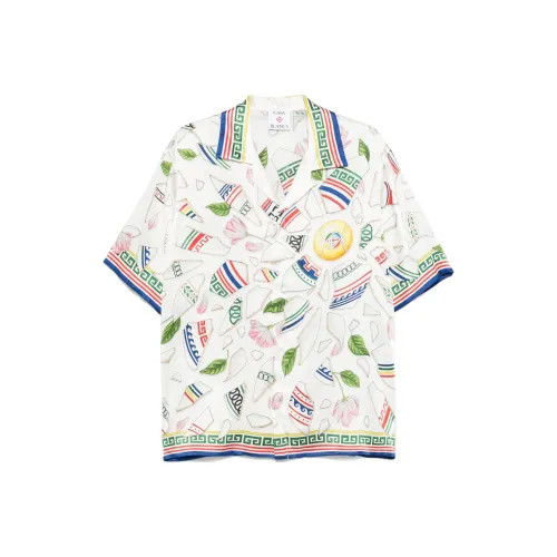 CASABLANCA FW24 Рубашка Мужская Белая