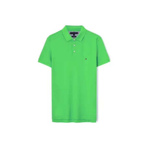 Tommy Hilfiger Polo Мужское Травяной Зеленый