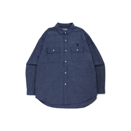 A BATHING APE Мужские рубашки