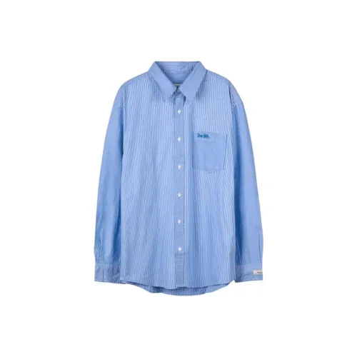 COACH Синий Мужская Рубашка