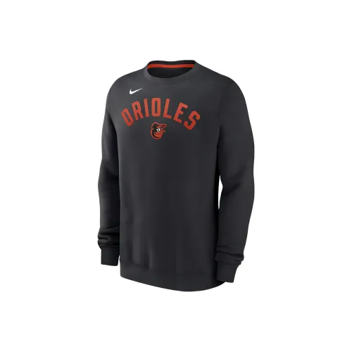 Nike BALTIMORE ORIOLES Классический Свитшот Мужской Черный