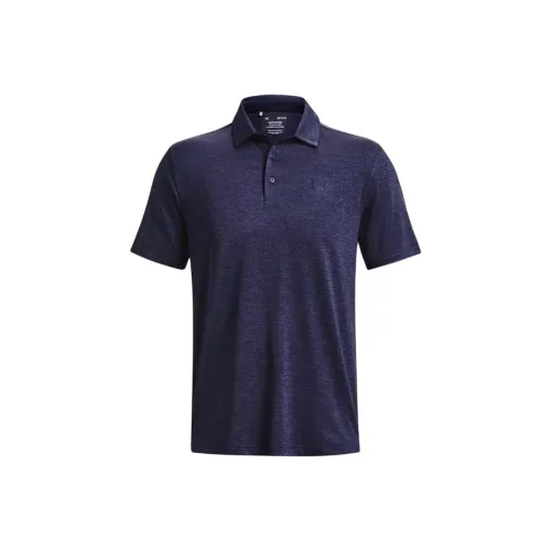 Under Armour Темно-синяя мужская поло