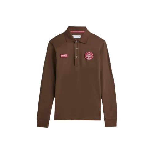 Adidas Originals x C.P. Company Поло Унисекс Коричневый