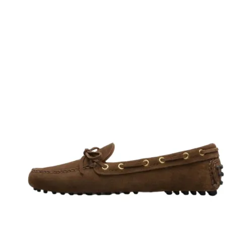 Car Shoe Лоферы на резиновой подошве, пшенично-коричневые, женские
