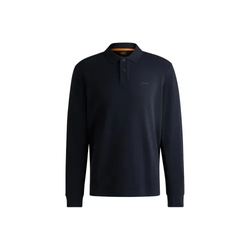 Hugo Boss Поло Мужское Темно-синий