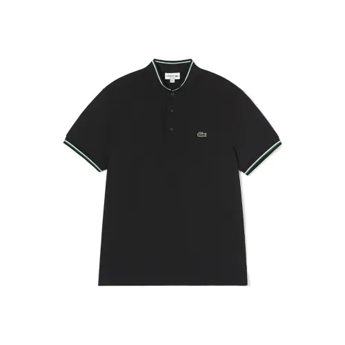 LACOSTE Мужская черная поло