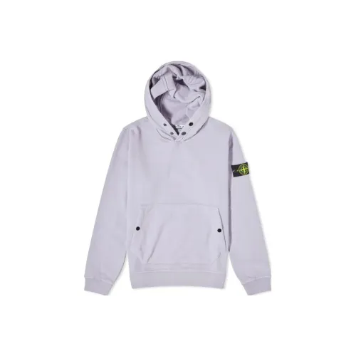 STONE ISLAND Фиолетовый Мужской Свитшот