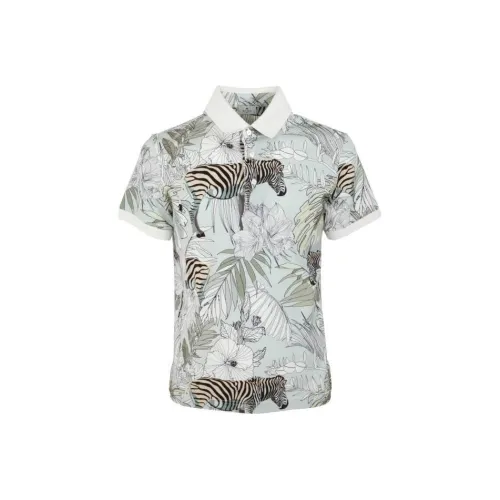 ETRO Light Green Мужская Поло
