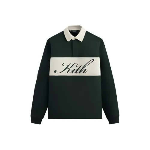 KITH FW23 Зеленый Унисекс Поло