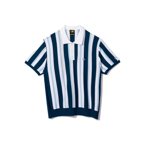 New Era New Era SS23 Синий Мужское Поло