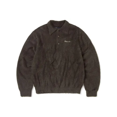 Thisisneverthat Поло Унисекс Коричневый