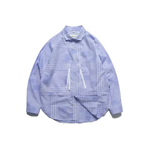 TMCAZ Небесно-голубой Унисекс Рубашки