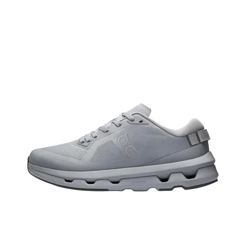 On Cloudzone Slip-resistant Abrasion-resistant Low Top Casual Running Shoes Women's Gray На Cloudzone противоскользящий устойчивый к истиранию низкий топ повседневная обувь для бега женский серый