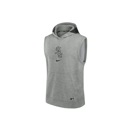 nike Chicago White Sox Аутентичный худи Chicago White Sox Team Мужской Серый