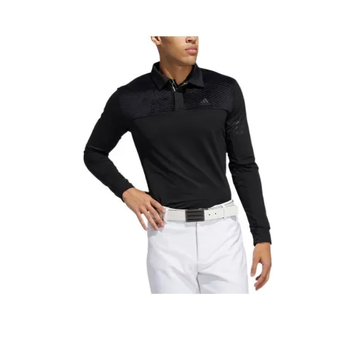 Adidas Мужское Поло Черное