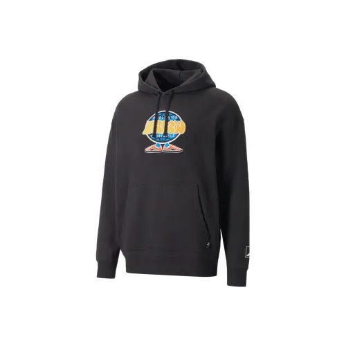 PUMA UPTOWN Толстовка Мужской Свитшот Черный