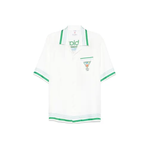 CASABLANCA FW24 Рубашка Мужская Белая