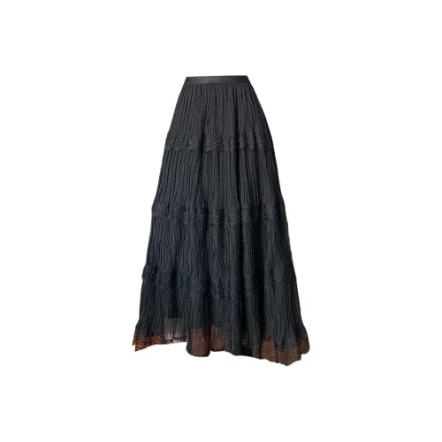 HTHK Женские Повседневные Длинные Юбки