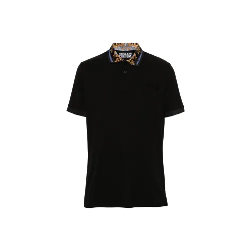 VERSACE JEANS COUTURE Поло Мужское Черное