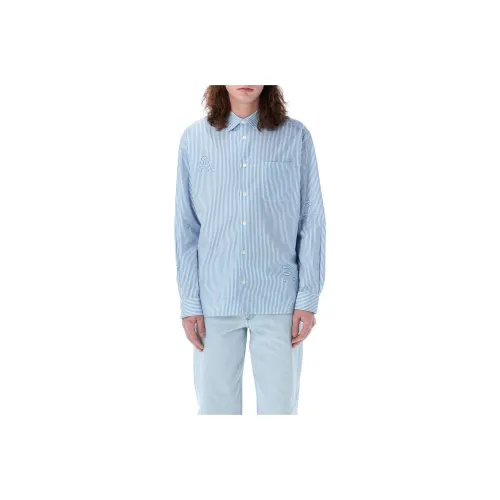 A.P.C. Joint Paragraph Blue Men's Shirts A.P.C. Joint Paragraph Синий Мужские Рубашки