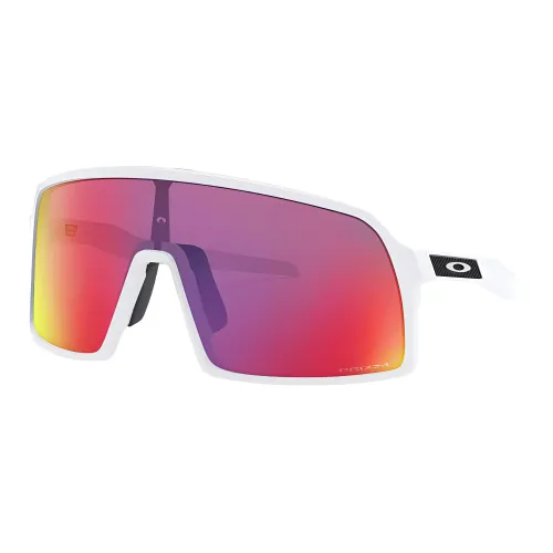 Oakley Нерегулярная форма Солнцезащитные очки Мужской Белый