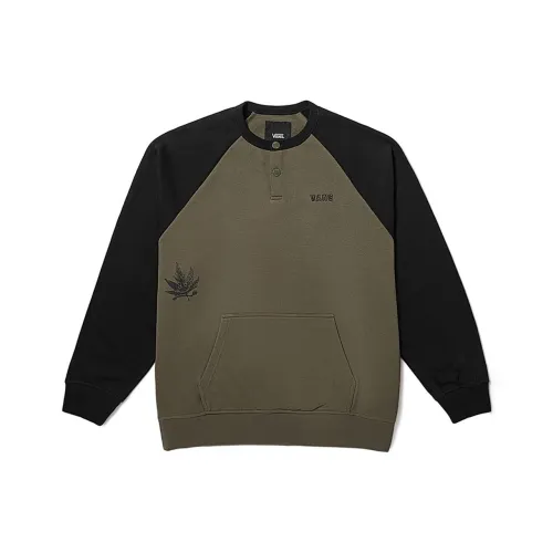 VANS Армейский зеленый Унисекс Свитшоты